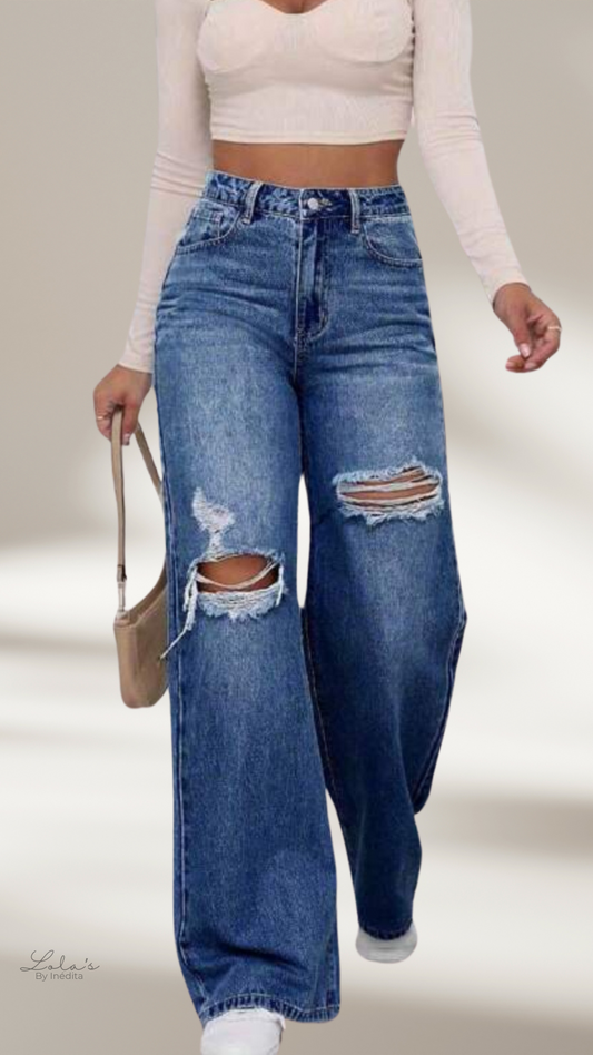 Jeans wide leg